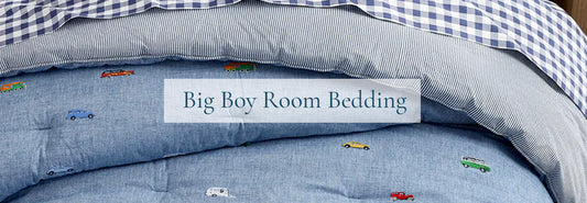 The Perfect Big Boy Room Bedding To Go With Our Car Prints