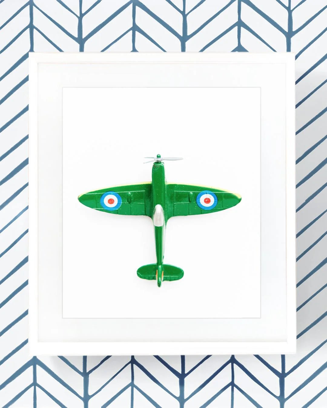 Airplane Series - Airplane Kelly Green Overhead