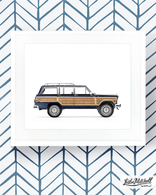 Car Series - Navy Blue Woody