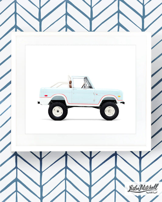 Car Series - Powder Blue Roll Bars