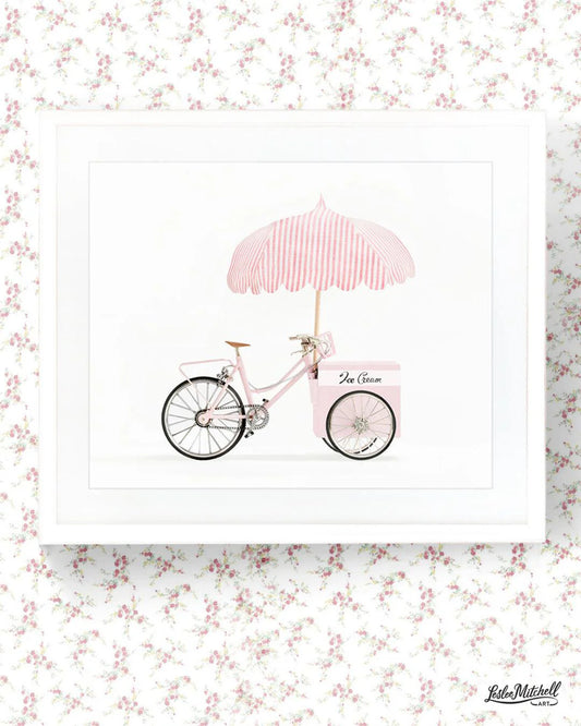 Car Series - Pink Ice Cream Cart