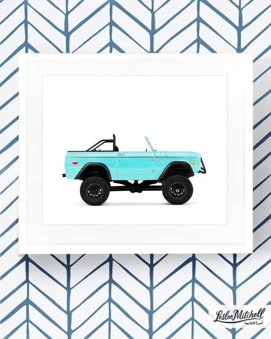 Car Series - Lifted Mint Bronco
