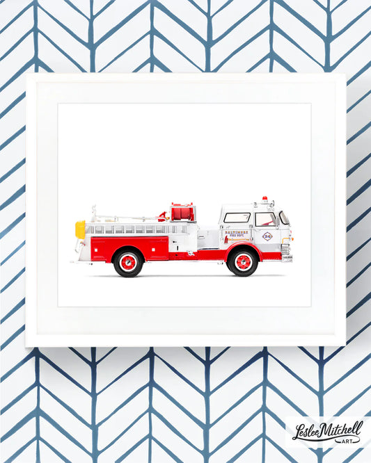 Car Series - Vintage Fire Truck 34