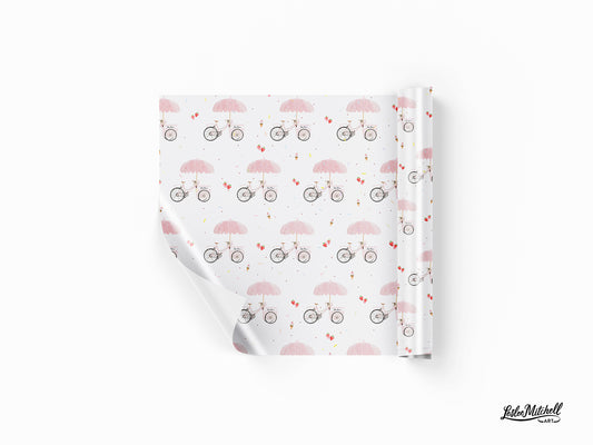 Wrapping Paper -  Ice Cream Birthday Gift Wrap