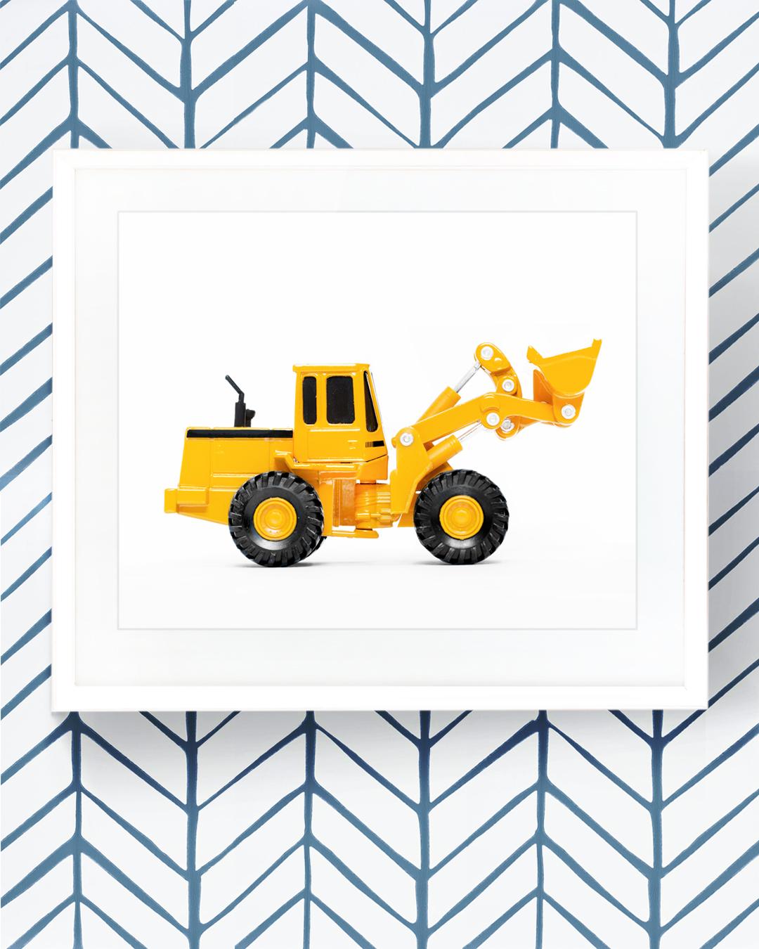 Car Series - Yellow Front Loader