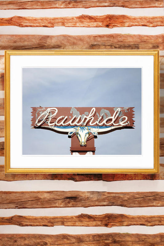 Jackson Hole Fine Art Photography Print - Rawhide HORIZONTAL