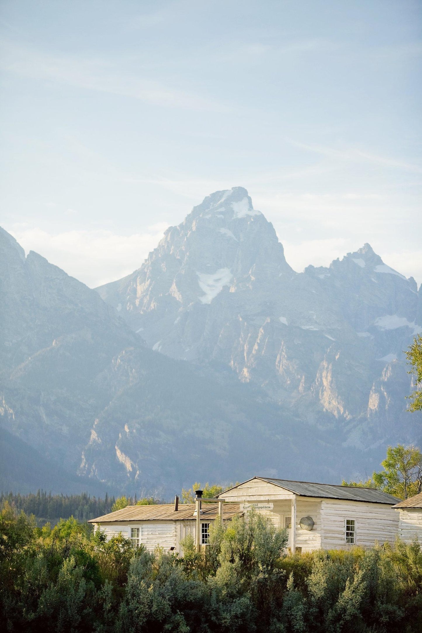 Jackson Hole Fine Art Photography Print - Menors Ferry General Store Grand Teton National Park