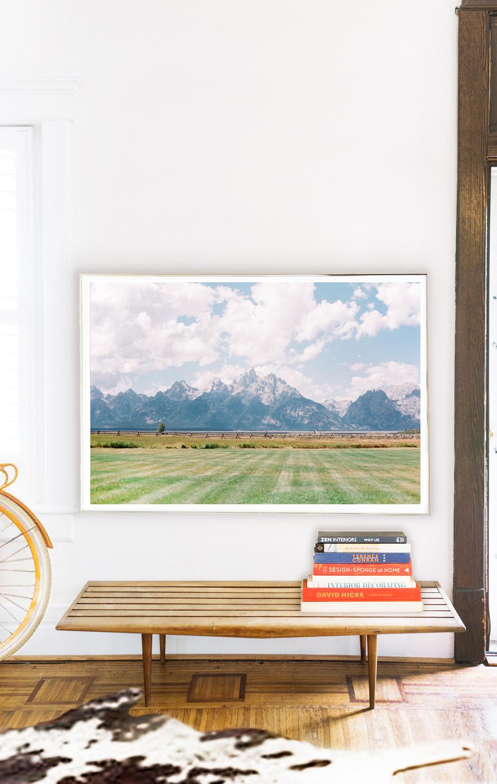 Jackson Hole Fine Art Photography Print - Summer Teton Mountains