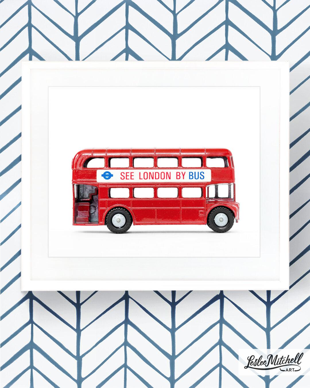 Car Series - Red Double Decker Bus