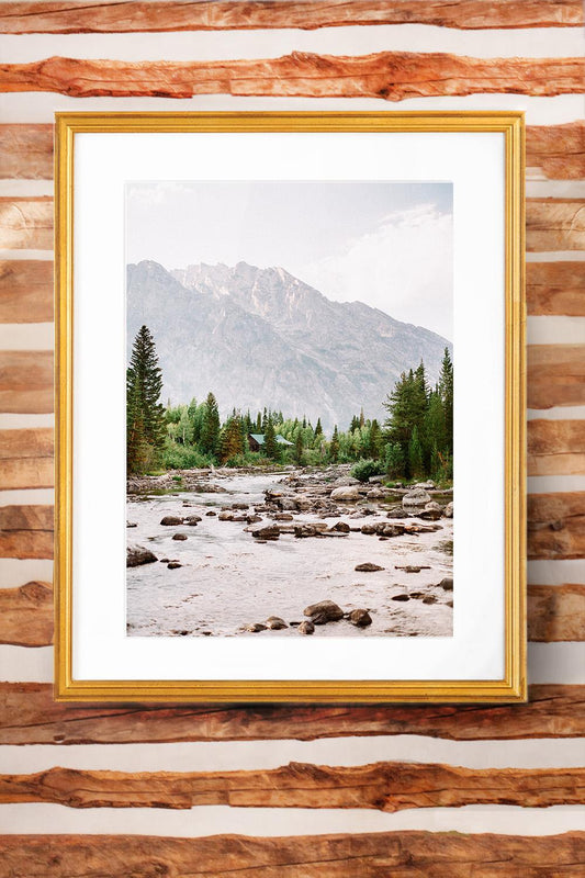 Jackson Hole Fine Art Photography Print - Jenny Lake