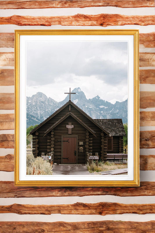 Jackson Hole Fine Art Photography Print - Chapel of The Transfiguration