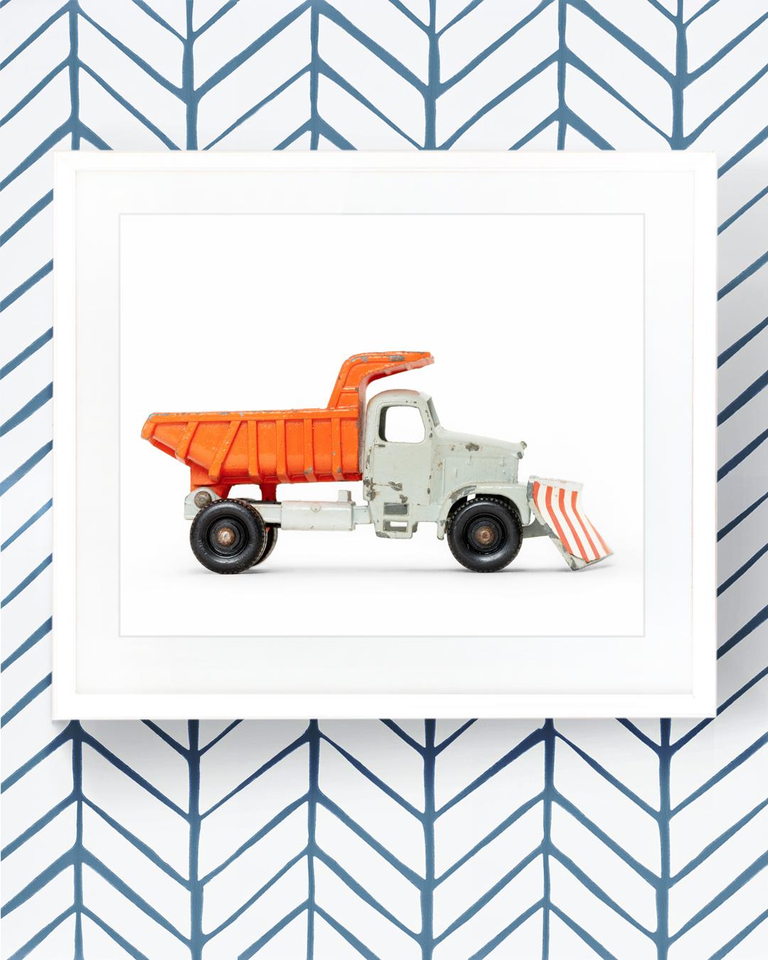 Car Series - Orange & White Plow