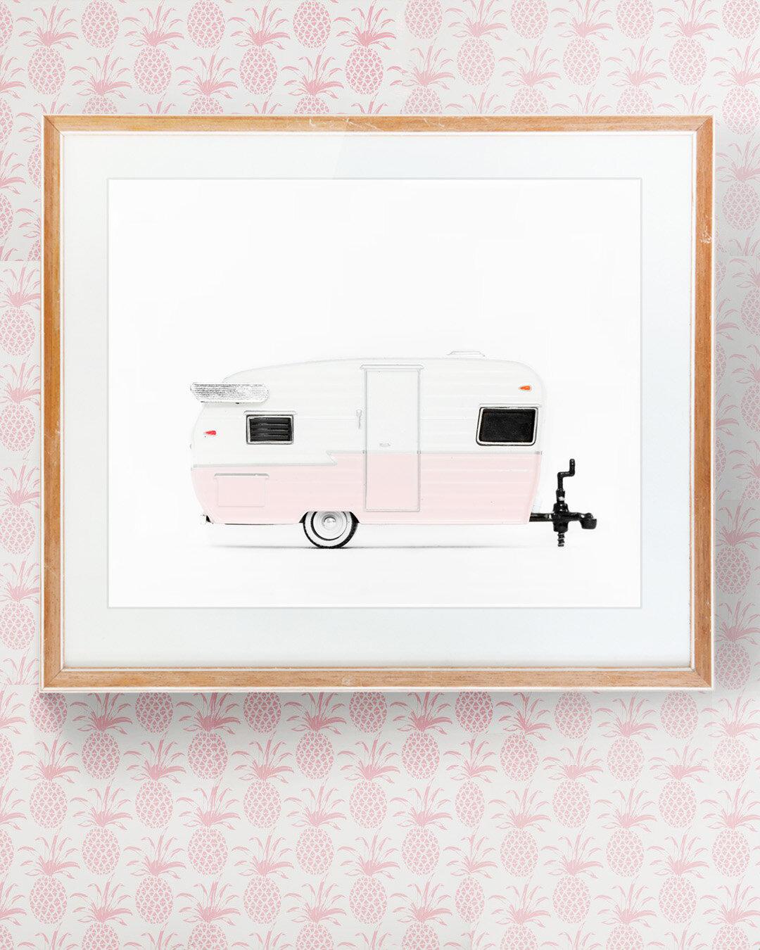Car Series - Pink Camper