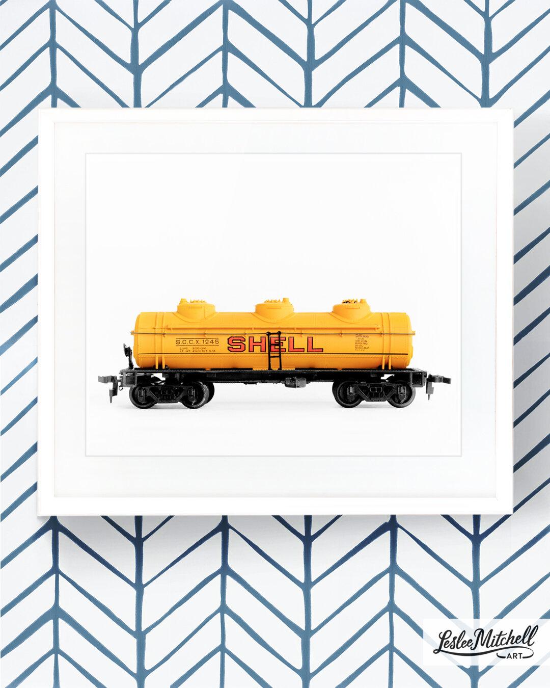 Car Series - Yellow Shell Tank Car