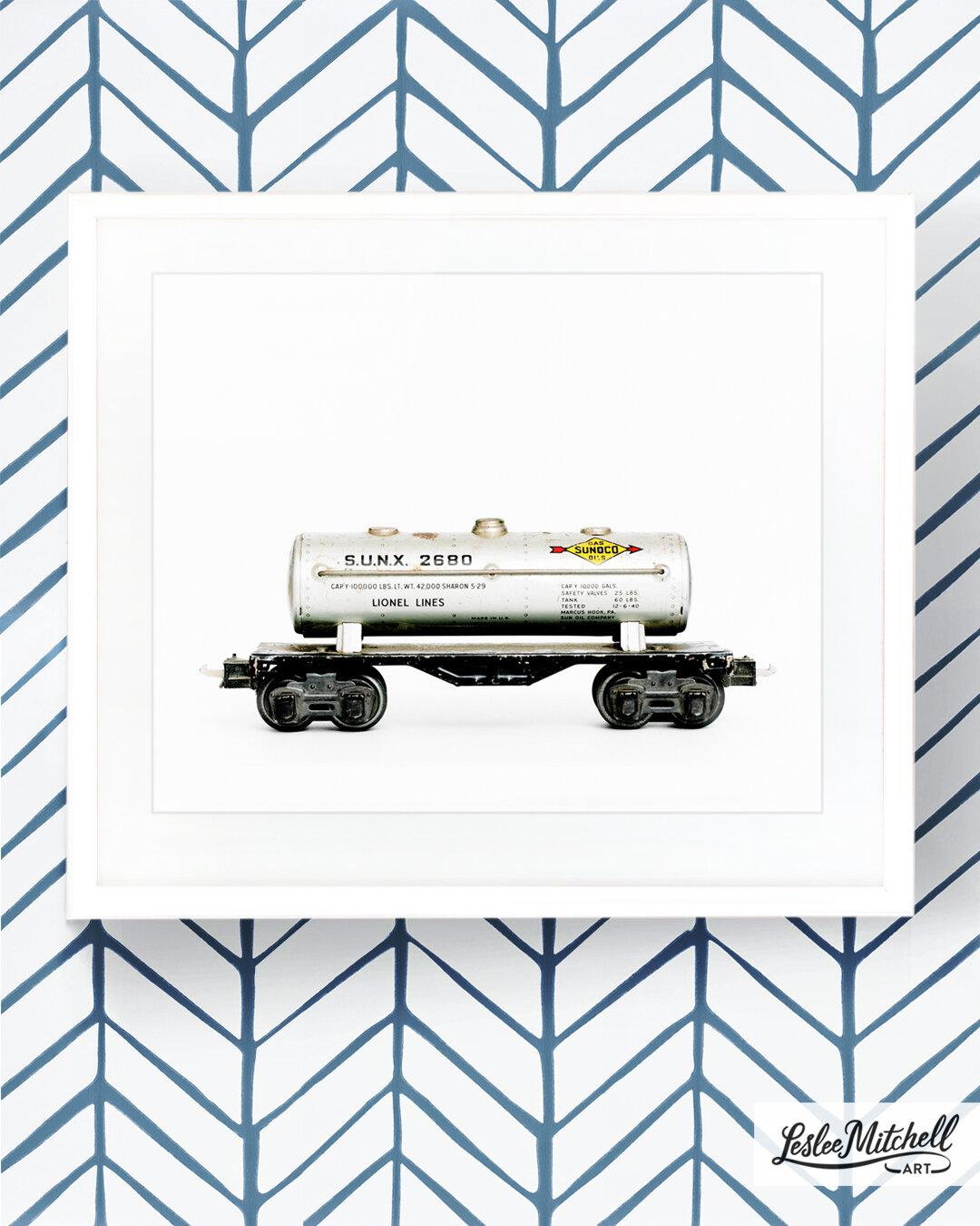 Car Series - Silver Tank Car