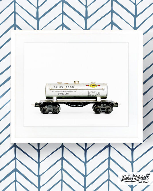 Car Series - Silver Tank Car