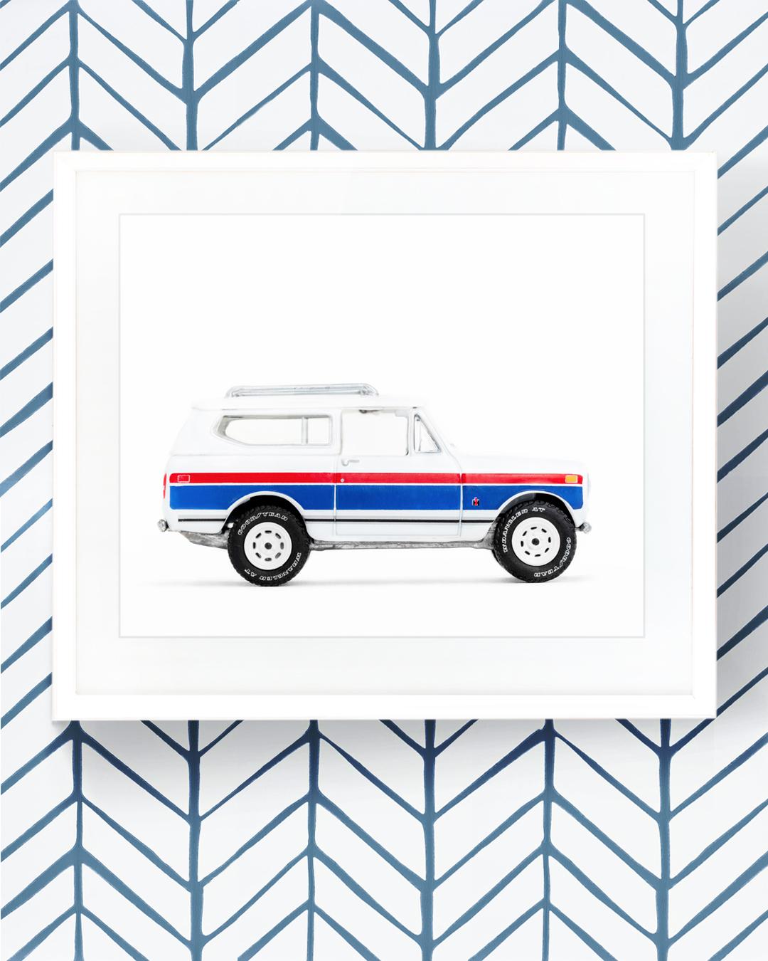 Car Series - Red White & Blue