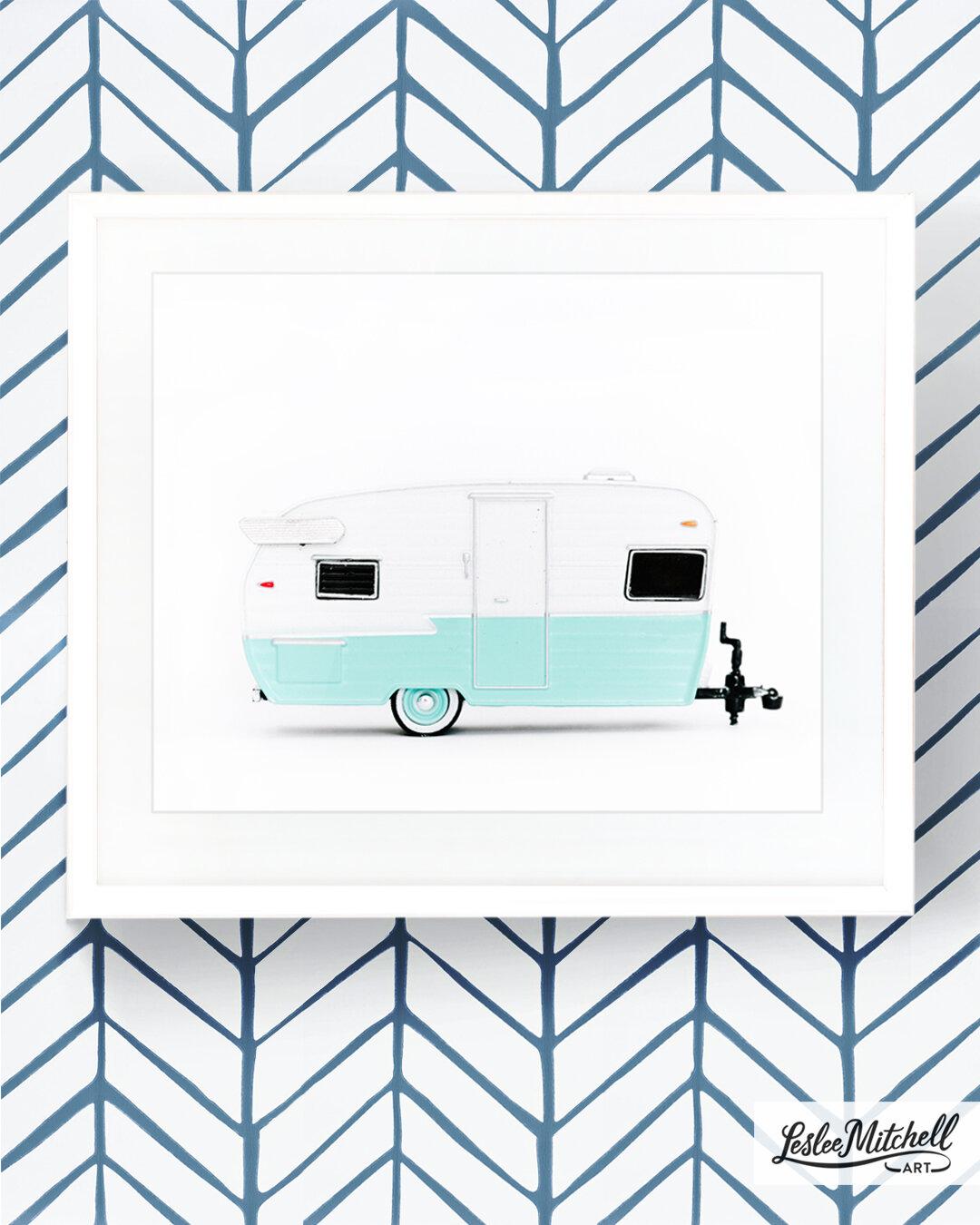 Car Series - Mint Camper