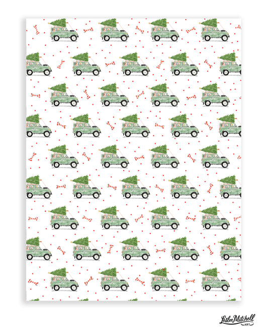 Christmas Gift Wrap -  Defender Dogs