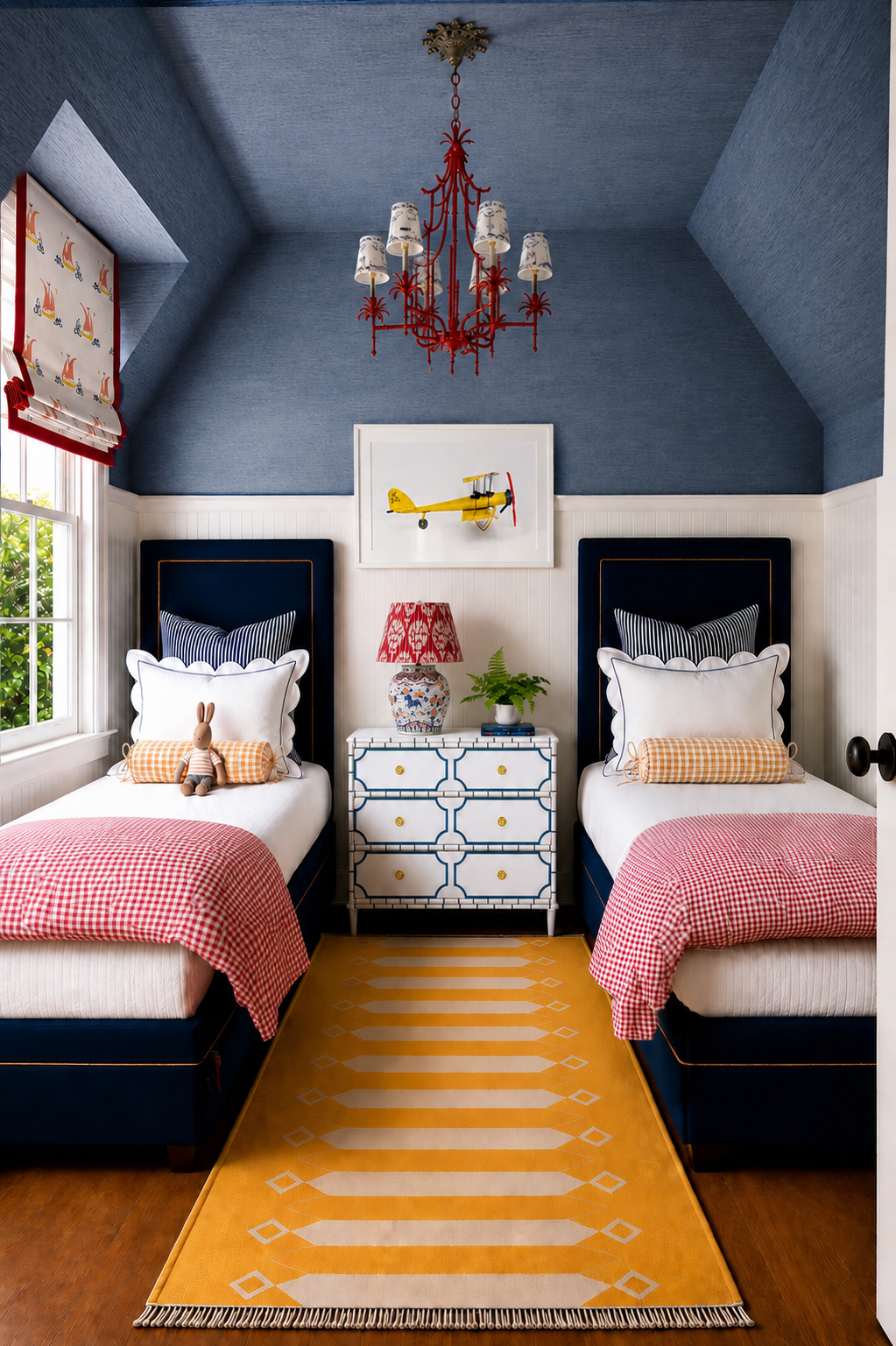 Boys room airplane art print 
