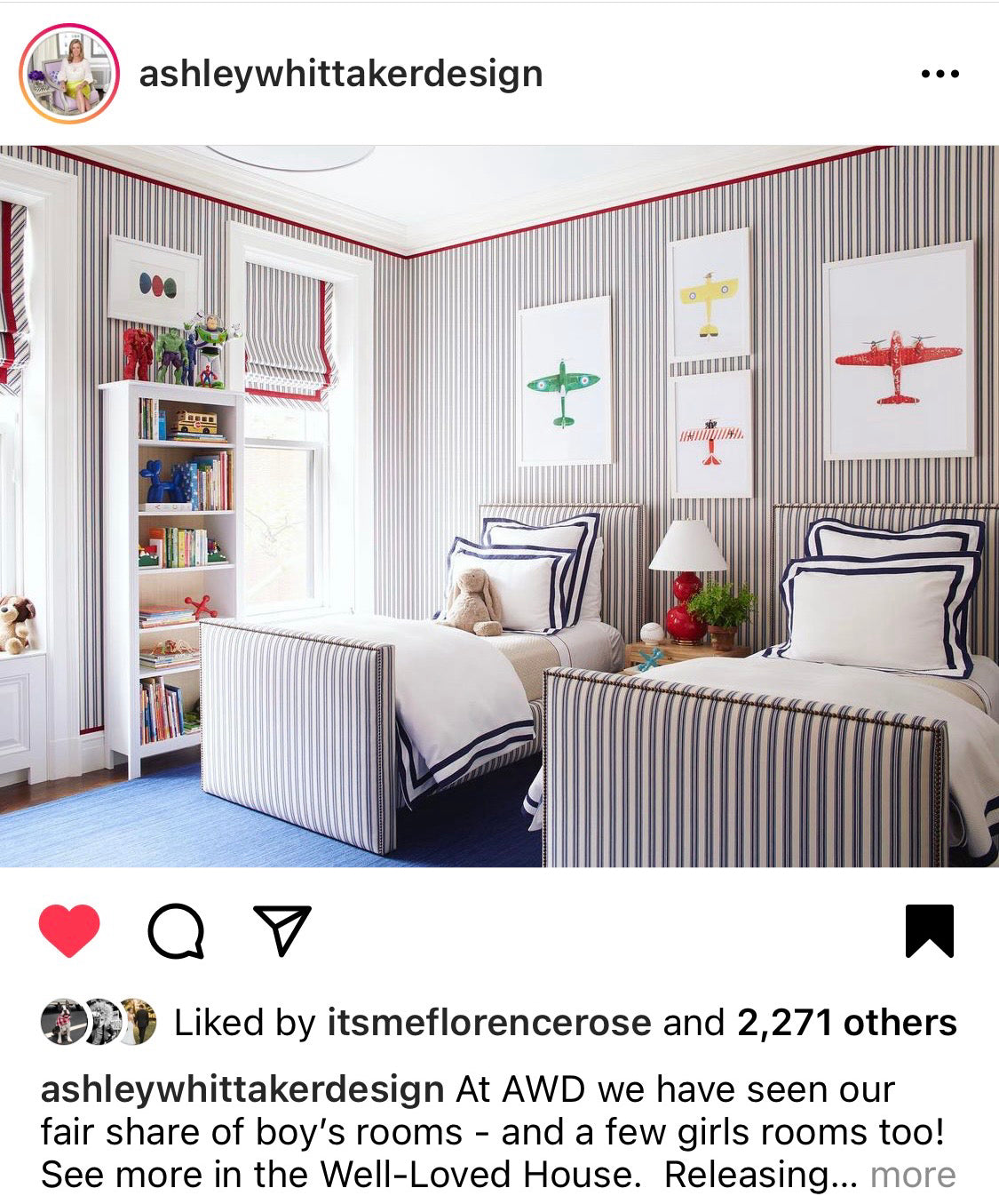 Airplane Series - Red White Stripe Airplane Overhead