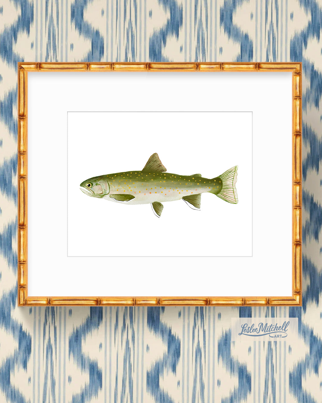 11 x 14" Giclée Print Bull Trout Fish