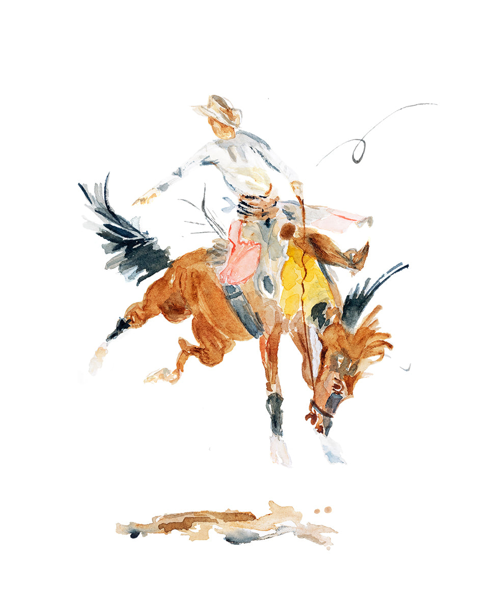 Cowboy Giclée Print Two