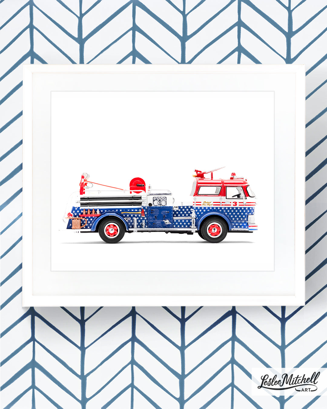 Car Series - Fire Truck Flag