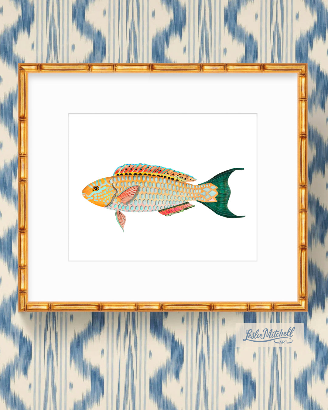 11 x 14" Giclée Print Fish One