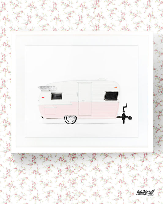 Car Series - Pink Camper