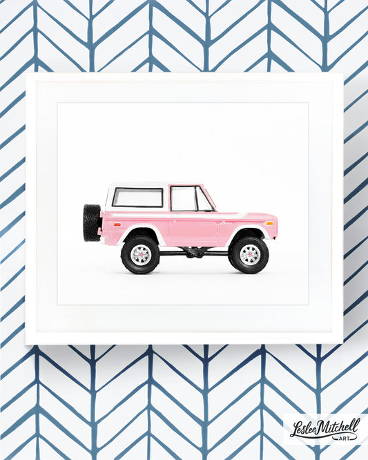 Car Series - Pink Bronco
