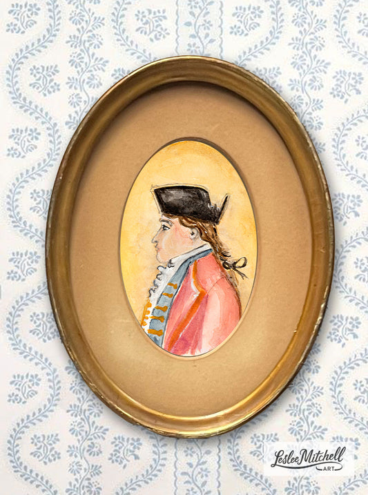 Portrait Painting Giclée Print