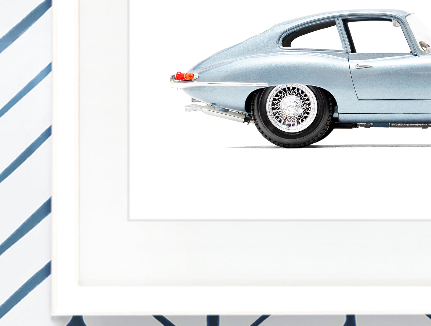 The Powder Blue Nursery Wall — Set of 6 Prints