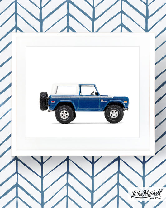 Car Series - 76 Navy Bronco Hard Top