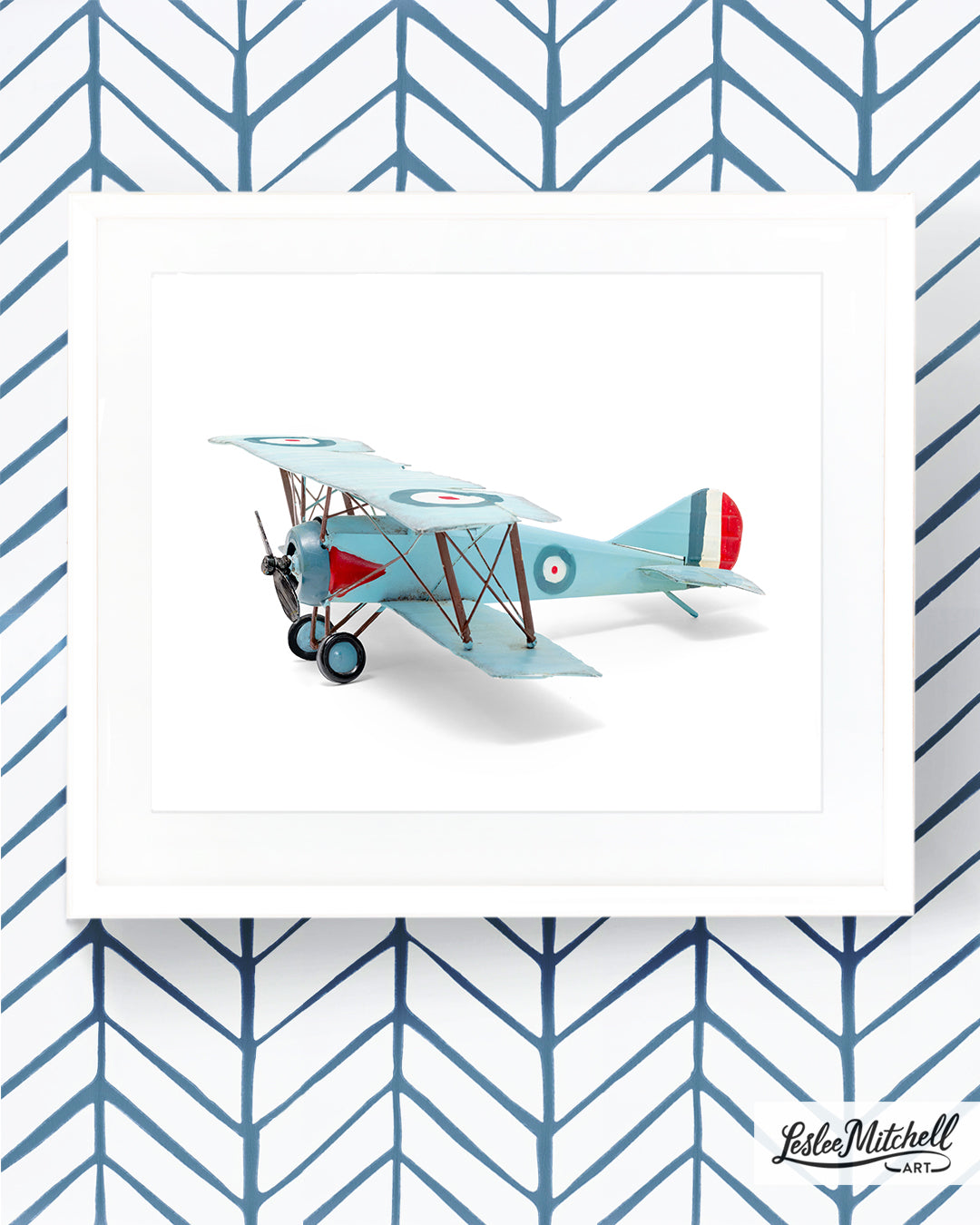 Airplane Series - Powder Blue Airplane Profile