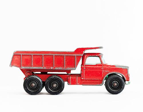 Car Series - Dump Truck Red