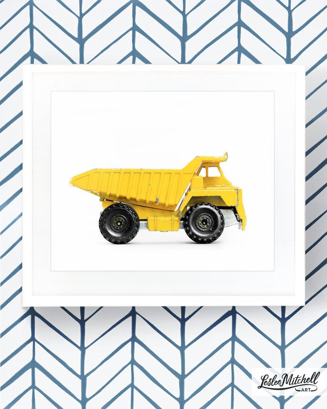 Car Series - Yellow Dump Truck