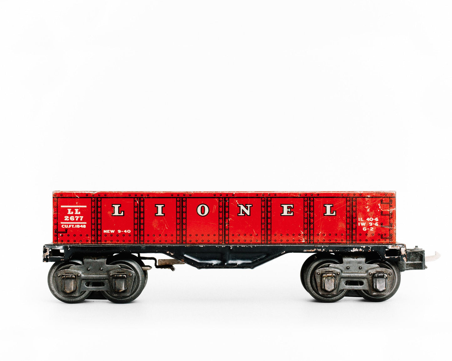 Car Series - Red Freight Carrier