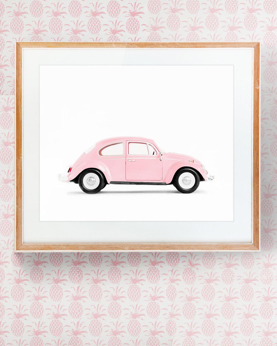 Car Series - Solid Pink