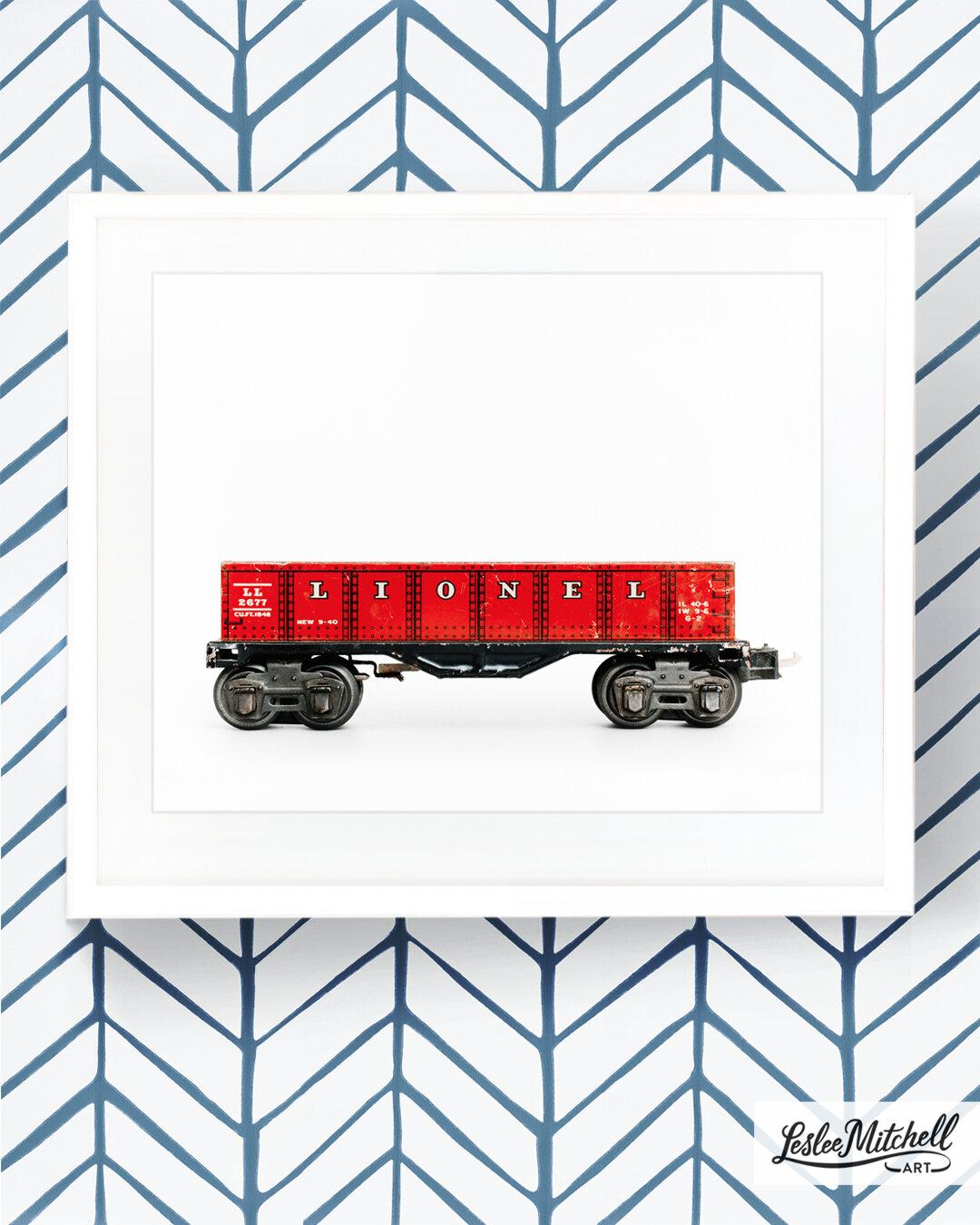 Car Series - Red Freight Carrier