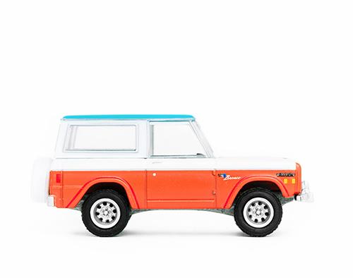 Car Series - Orange White Blue