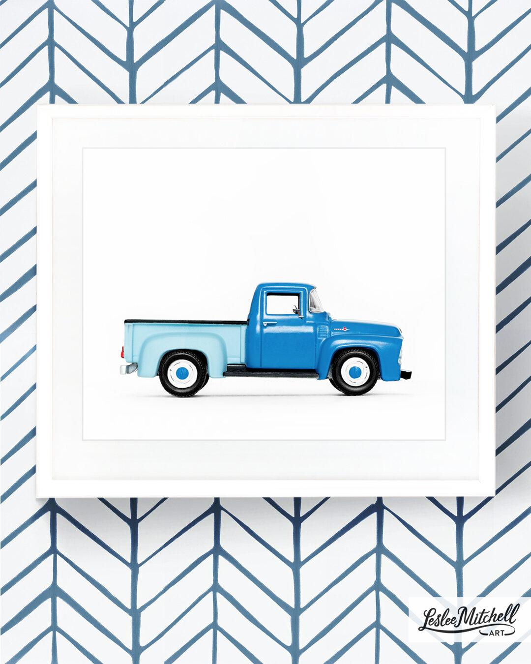 Car Series - Old Blue Truck